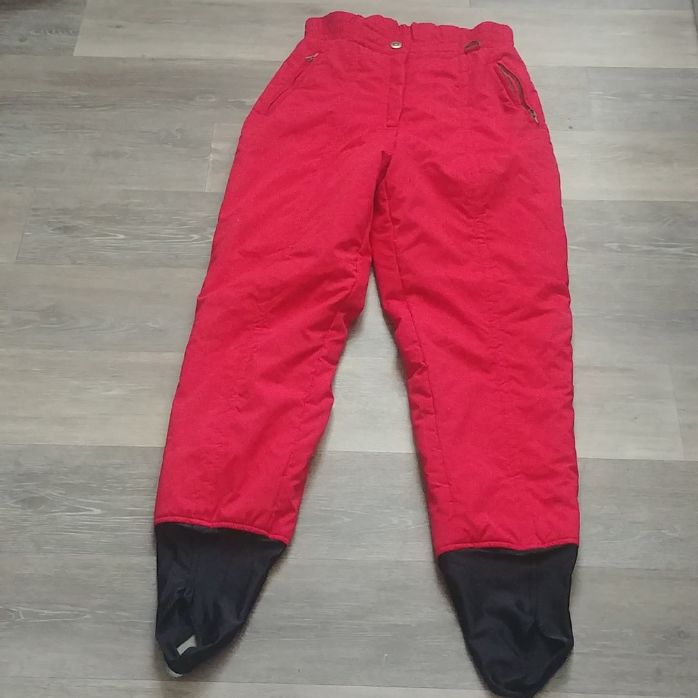Ossi Women's Red Ski Pants 8